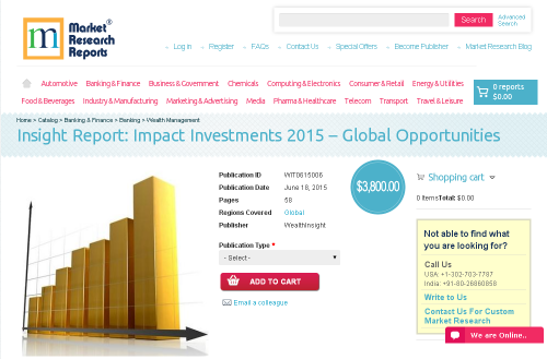 Insight Report: Impact Investments 2015'