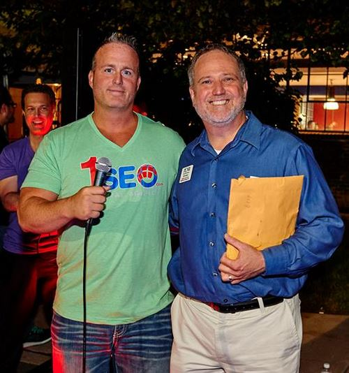 1SEO.com President Lance Bachmann and NOVA Rep.