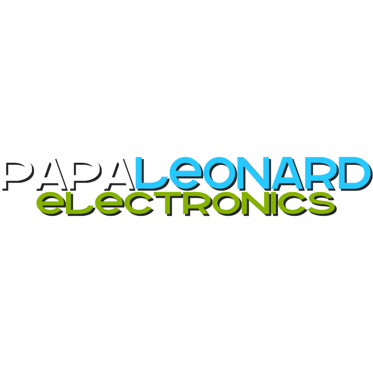 PapaLeonardElectronics.com Logo