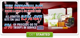 scheme offered by Eversmoke to celebrate Memorial Day'