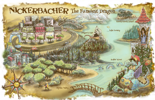 Nickerbacher, The Funniest Dragon Map'