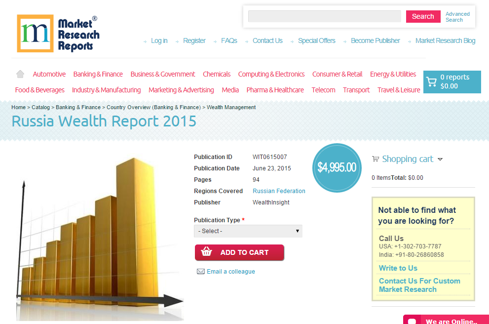 Russia Wealth Report 2015