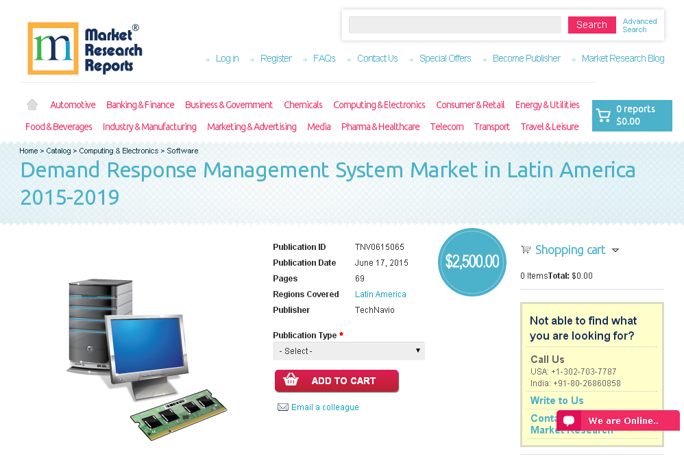 Demand Response Management System Market in Latin America'