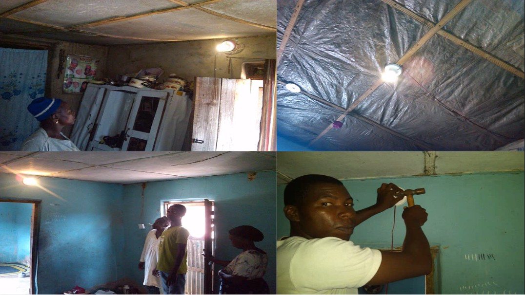 solar lighting points'