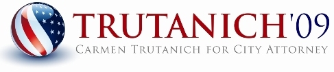 Logo for Trutanich for City Attorney'