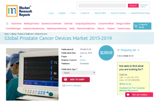 Global Prostate Cancer Devices Market 2015-2019'