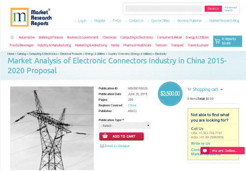 Market Analysis of Electronic Connectors Industry in China'