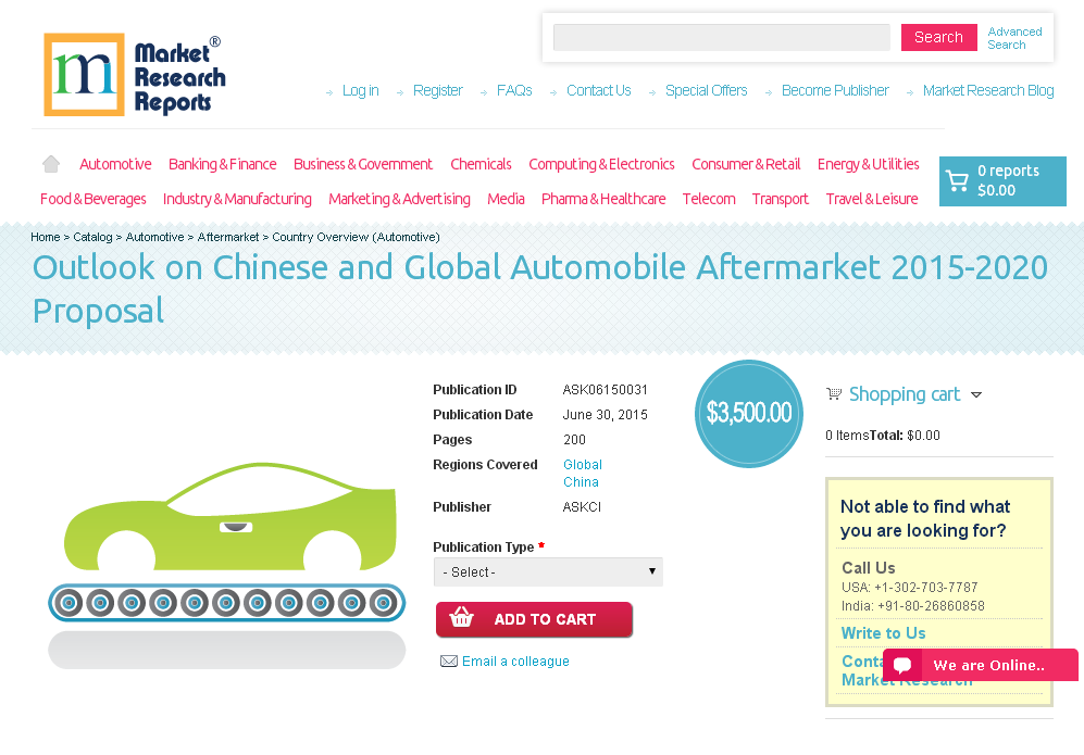 Outlook on Chinese and Global Automobile Aftermarket'