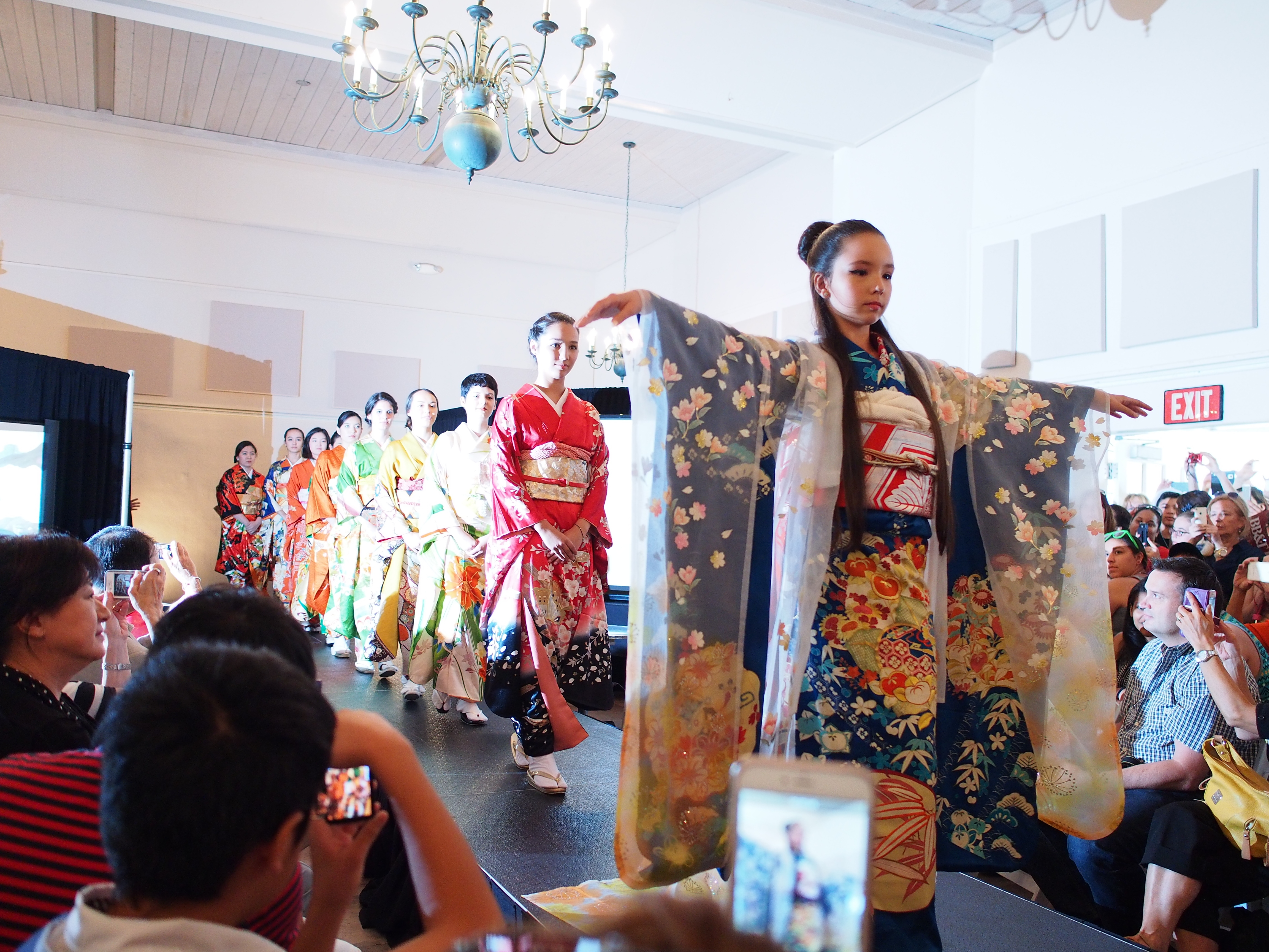 Kimono Fashion Show in Miami Beach