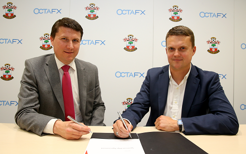 OctaFX announces partnership with Southampton FC - EPL Footb'
