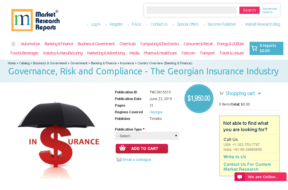 Governance, Risk and Compliance - The Georgian Insurance Ind