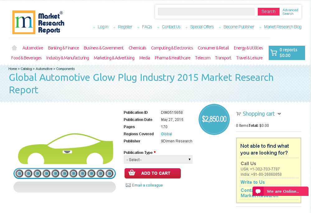 Global Automotive Glow Plug Industry 2015'