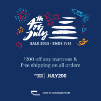 Amerisleep July 4th Mattress Sale