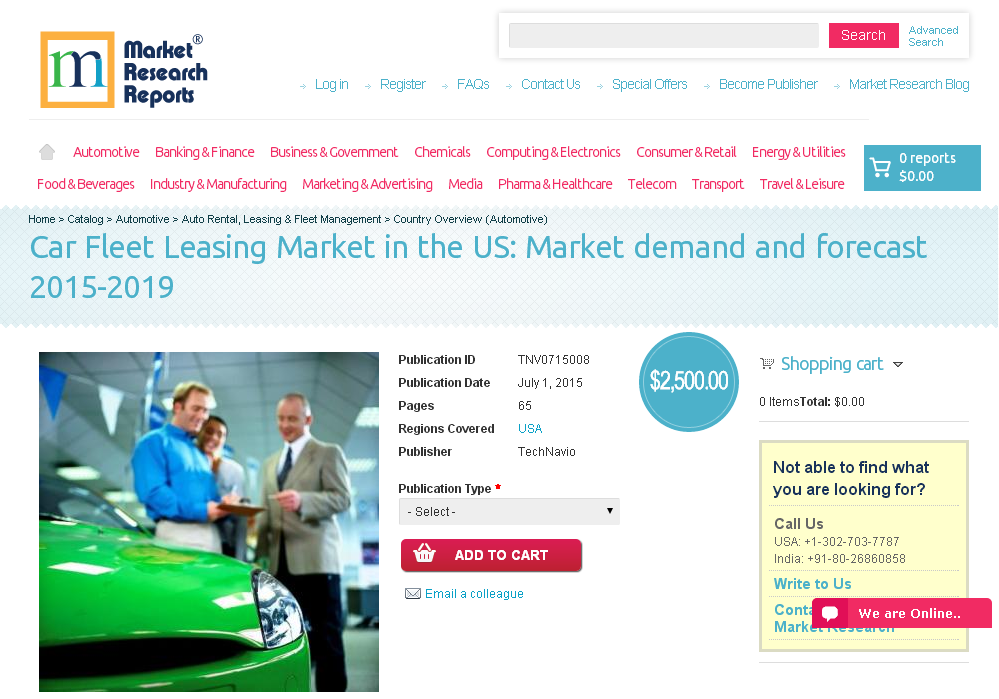 Car Fleet Leasing Market in the US