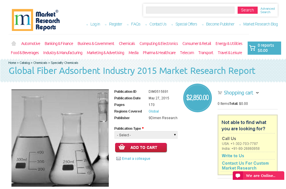 Global Fiber Adsorbent Industry 2015