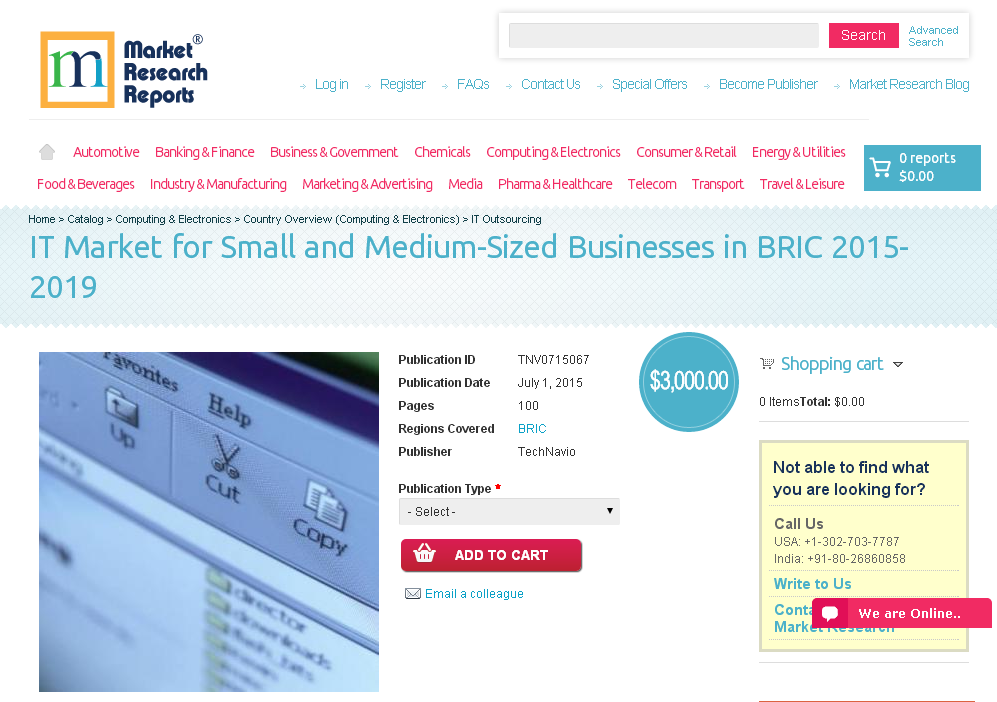 IT Market for Small and Medium-Sized Businesses in BRIC 2015