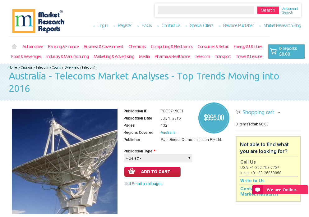 Australia - Telecoms Market Analyses - Top Trends Moving