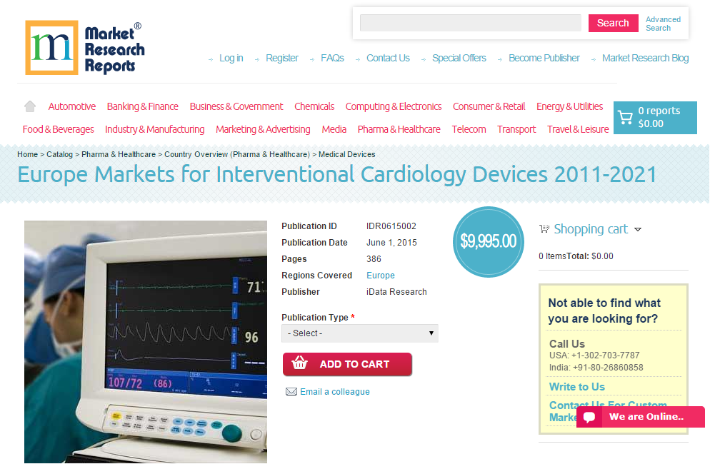 Europe Markets for Interventional Cardiology Devices'