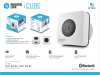 Ematic Rugged Life Cube Bluetooth Shower Speaker'