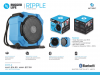 Ematic Rugged Life Ripple Bluetooth Speaker'