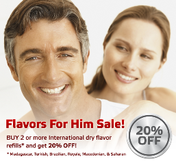 Discount Scheme of Safe Cig on International Dry Refills'