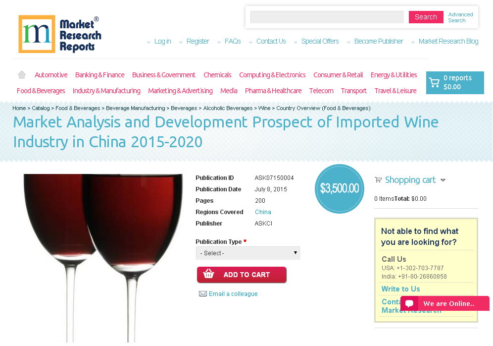 Market Analysis and Development Prospect of Imported Wine'