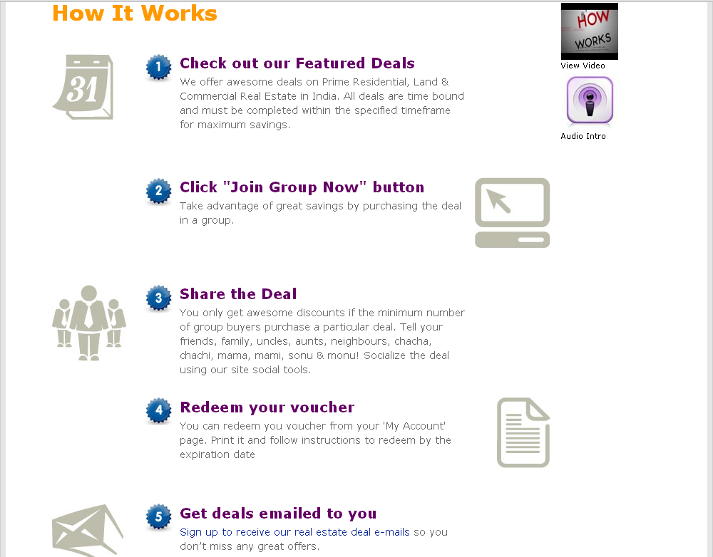 RealtyGrouper.com - How it Works'