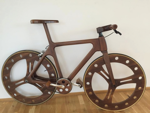 Wooden Bike'