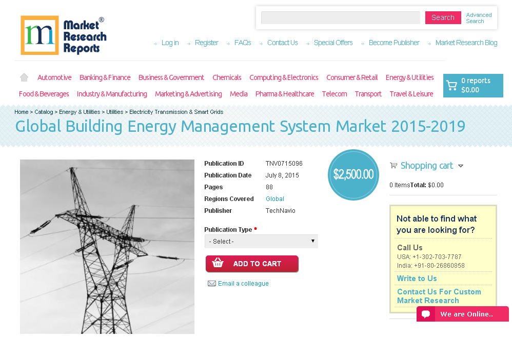Global Building Energy Management System Market 2015-2019'