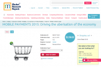 MOBILE PAYMENTS 2015: Driving the uberisation of the economy