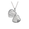 OPEN HEART PERFUME NECKLACE'