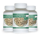 Pure green coffee bean extract'
