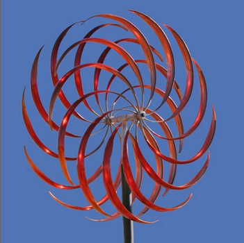 Kinetic Wind Sculpture at Mark White Fine Art'