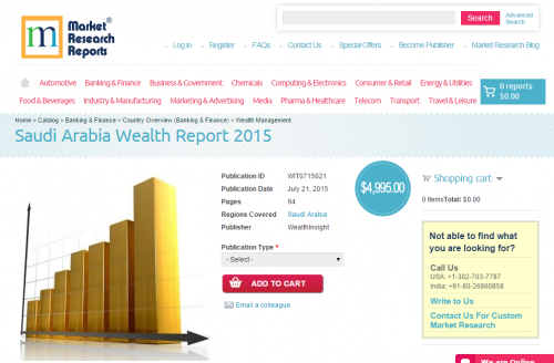 Saudi Arabia Wealth Report 2015'