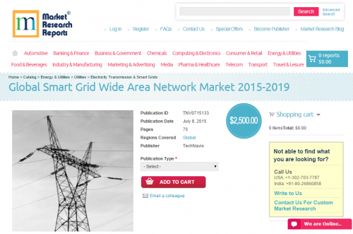 Global Smart Grid Wide Area Network Market 2015-2019'