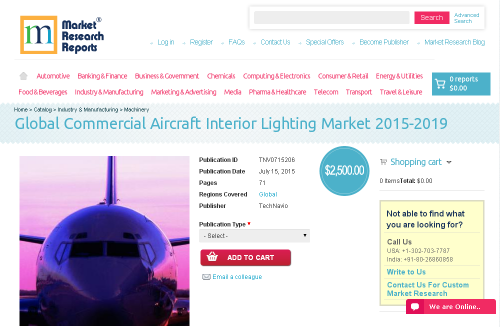 Global Commercial Aircraft Interior Lighting Market'