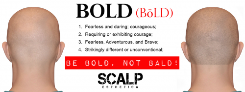 Live Bold, Not Bald! Scalp Micropigmentation Toronto'