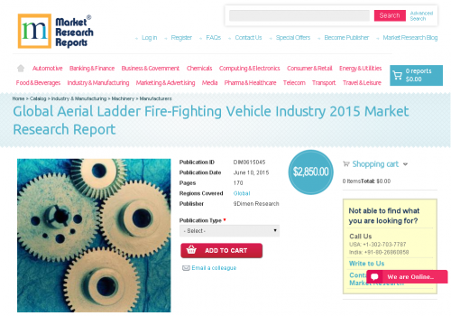 Global Aerial Ladder Fire-Fighting Vehicle Industry 2015'