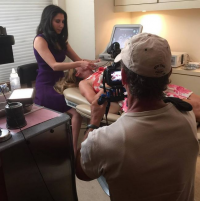 Behind the Scenes Look at Dr. Levine Filming for Today Show