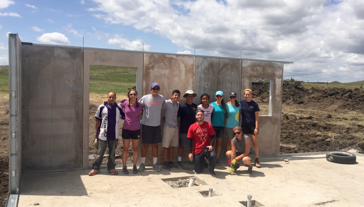 Palmer Trinity students with Simply Smiles volunteers