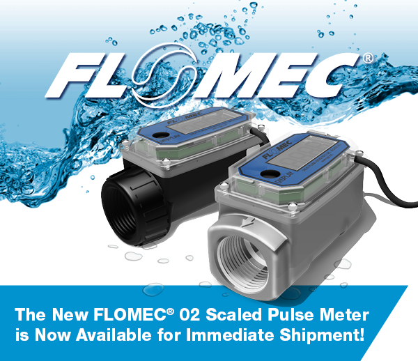 FLOMEC&reg; 02 SCALED PULSE METER