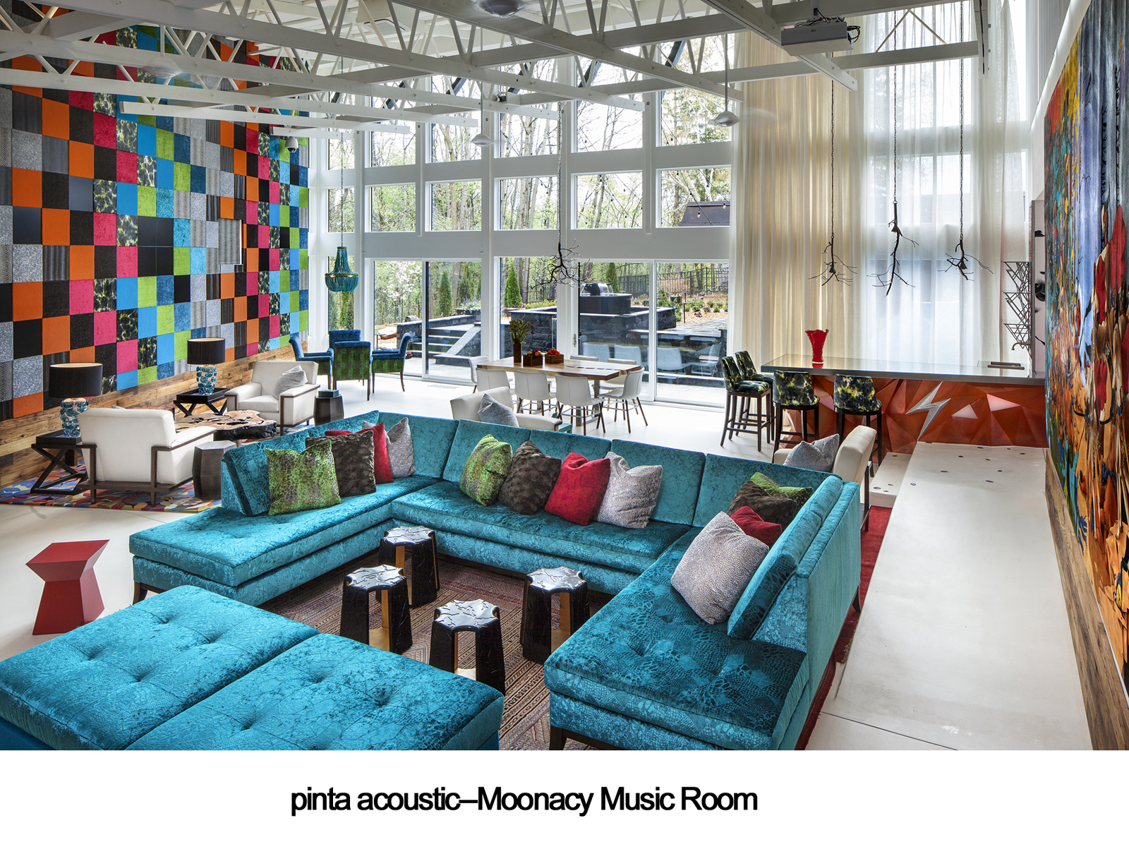 pinta acoutsic, inc.--Moonacy Music Room Windows'