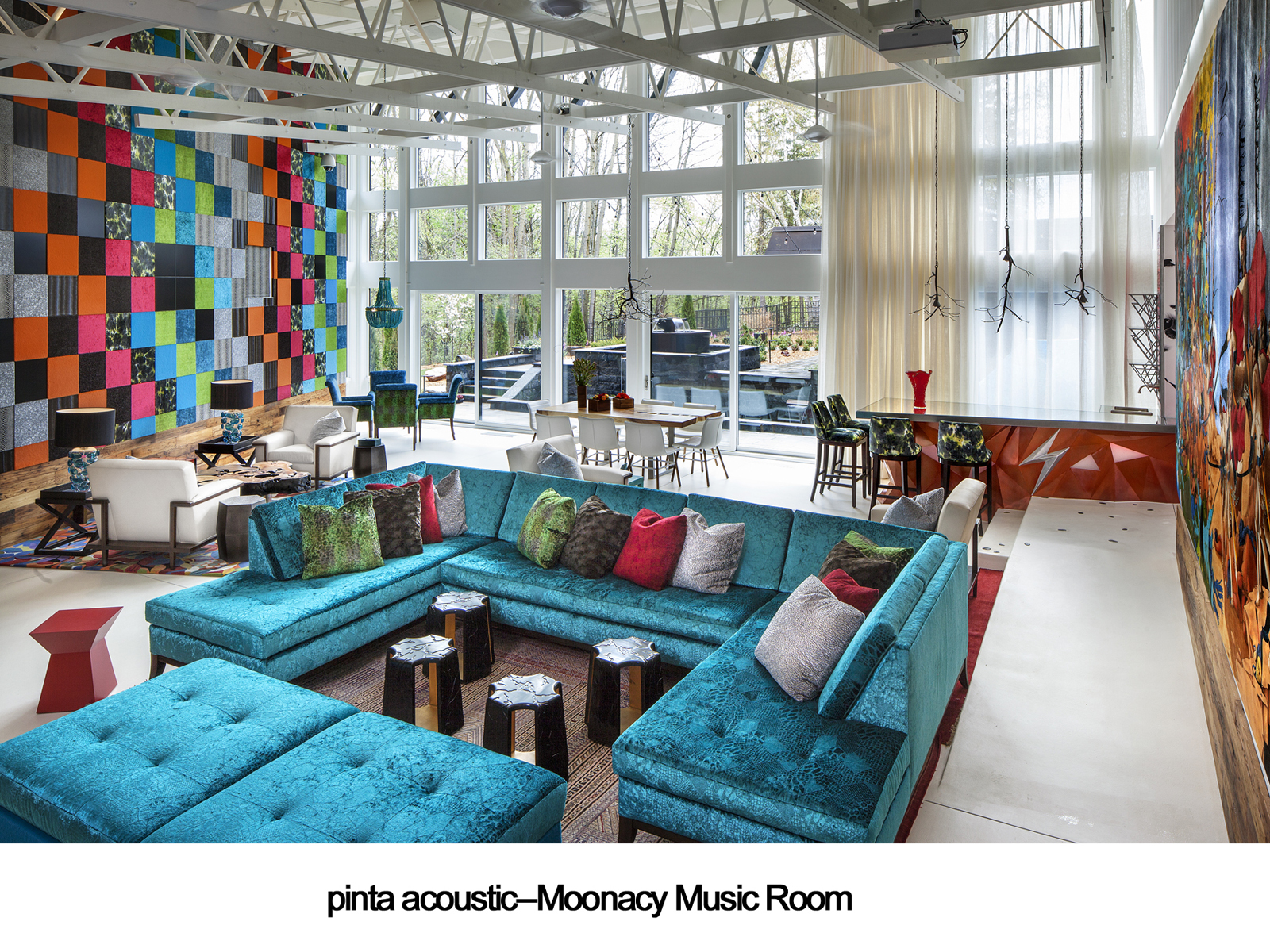 pinta acoustic, inc.--Moonacy Music Room, Windows