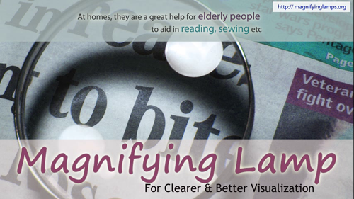 Magnifier Floor Lamp'