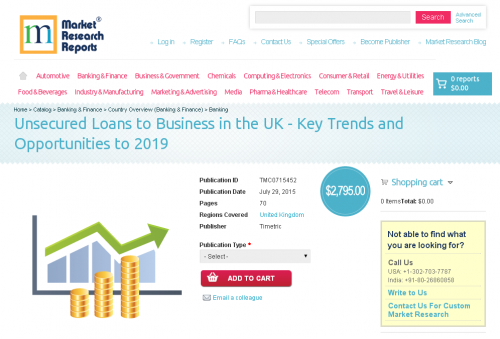 Unsecured Loans to Business in the UK'