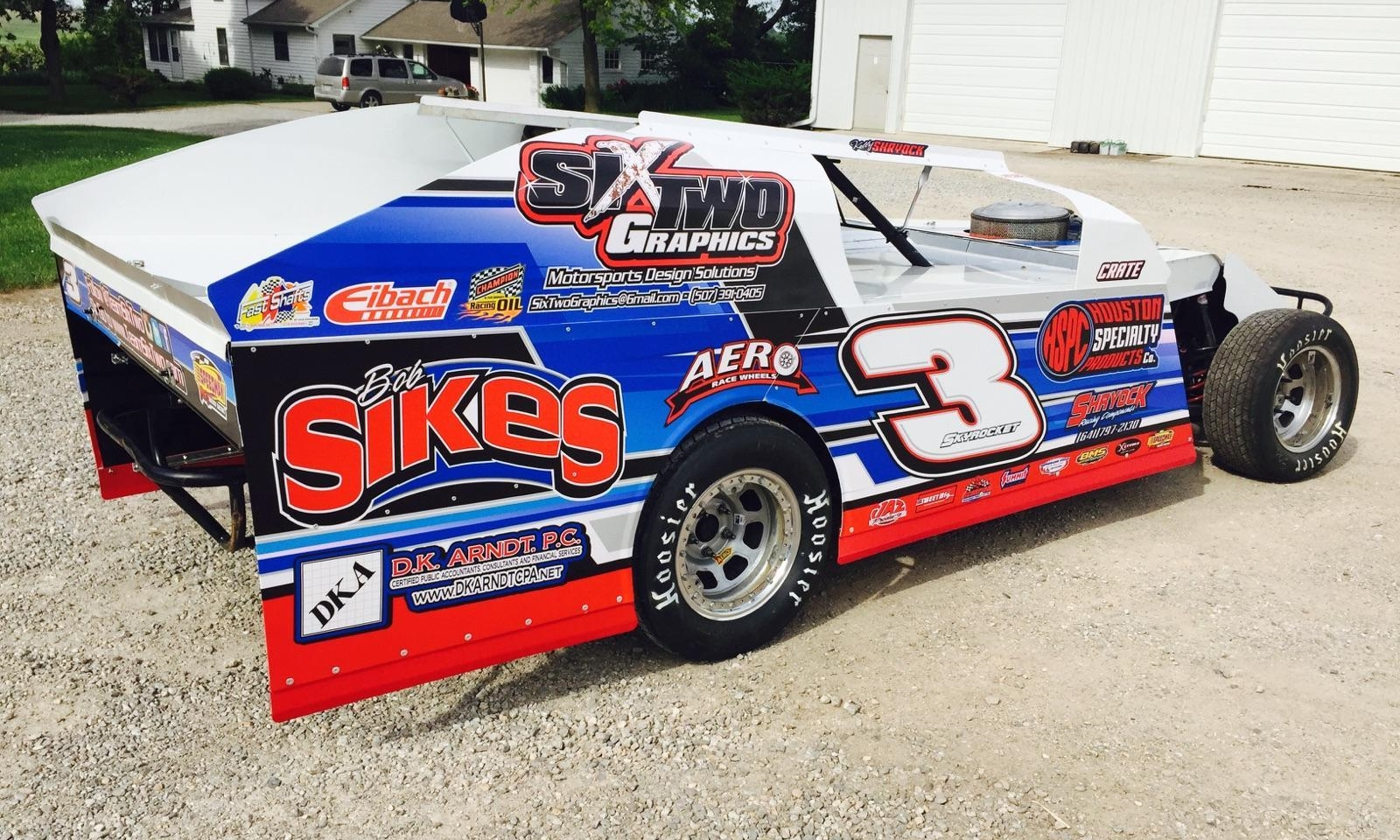 Champion Oil Race Car