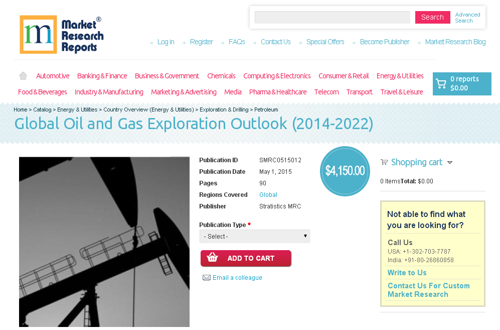 Global Oil and Gas Exploration Outlook (2014-2022)