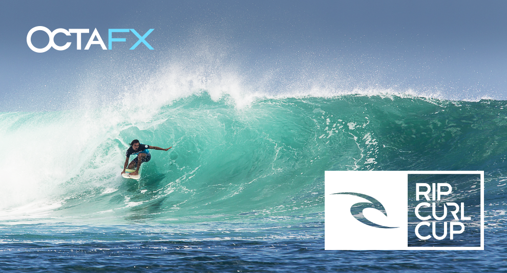OctaFX becomes an official sponsor of the 2015 Rip Curl Cup'