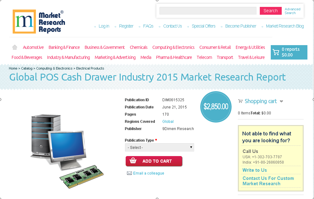 Global POS Cash Drawer Industry 2015'