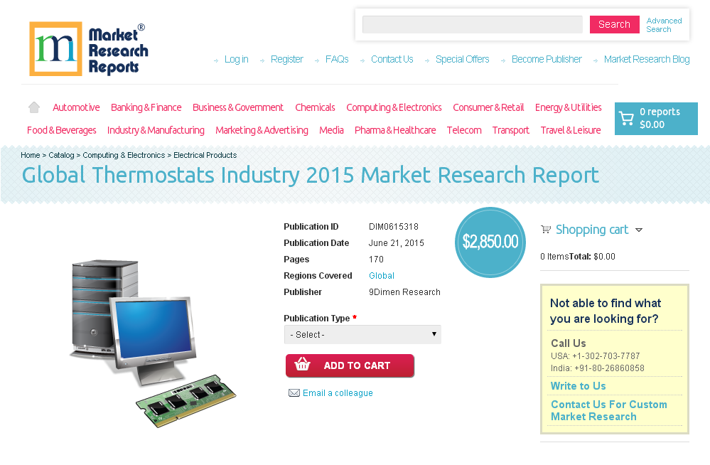 Global Thermostats Industry 2015'